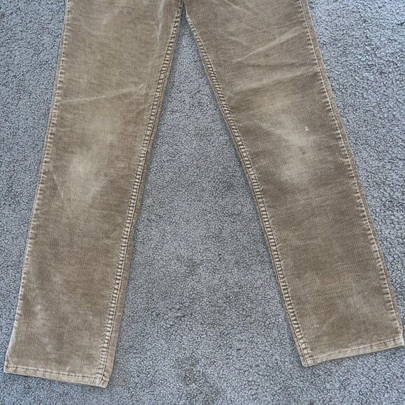Vintage 1070's Levi's 519 Brown Corduroy Jeans - 31 X 32 - Made in USA - VGUC - Picture 3 of 14